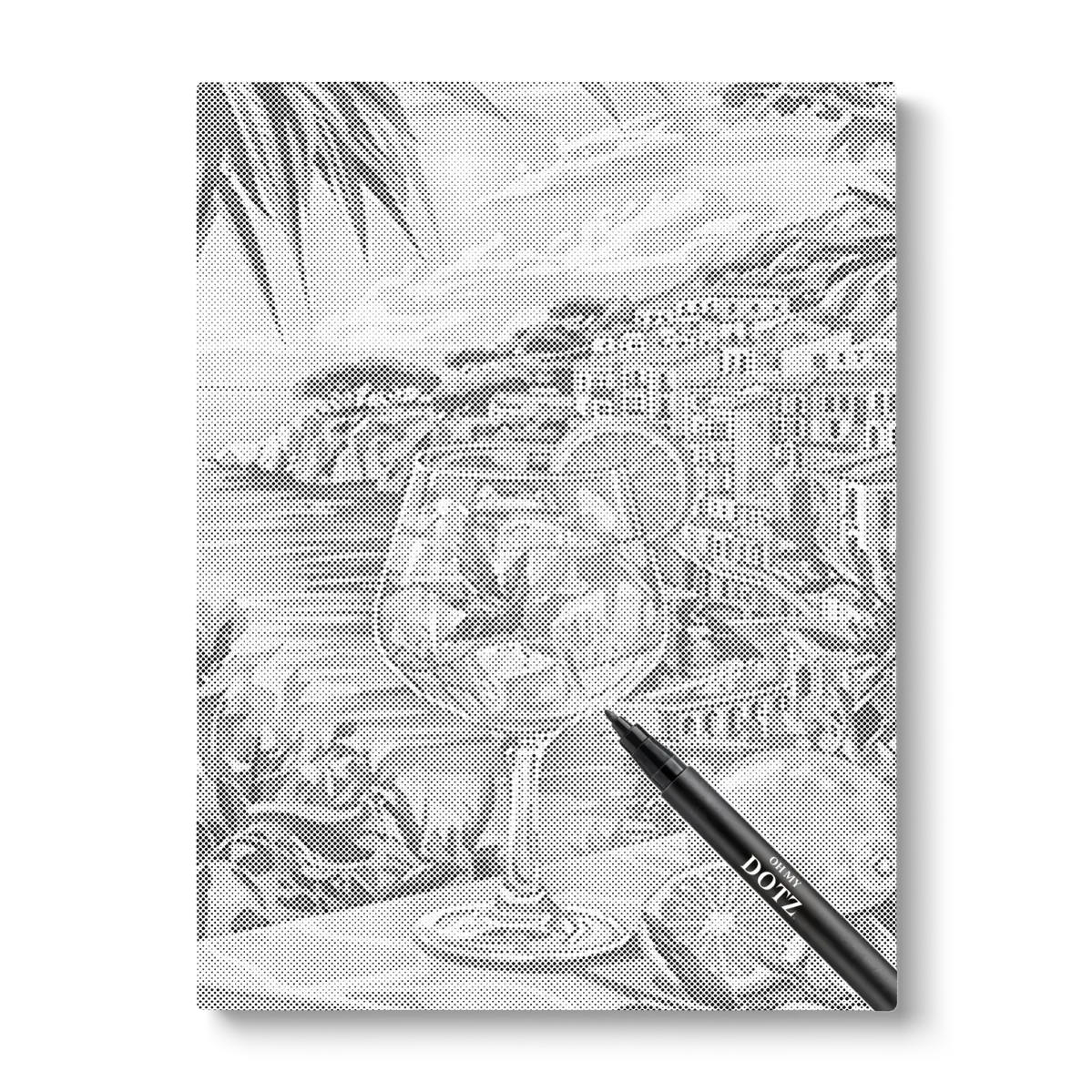 Limoncello | Dot Painting | Ultra Detaylı