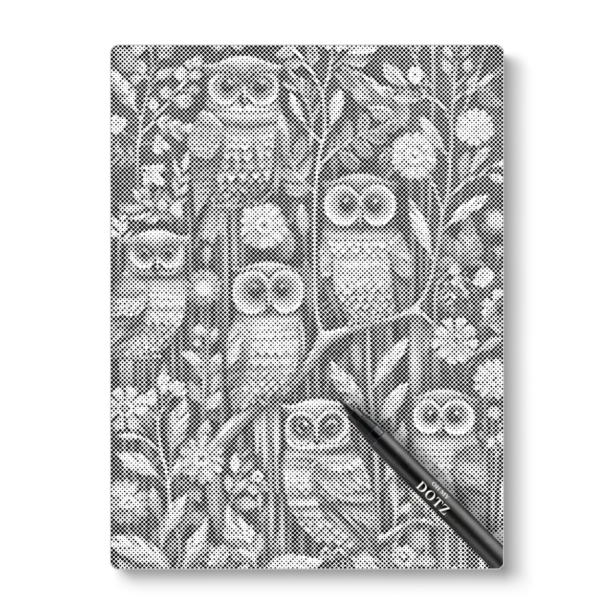 Ağaçtaki Küçük Baykuş | Dot Painting