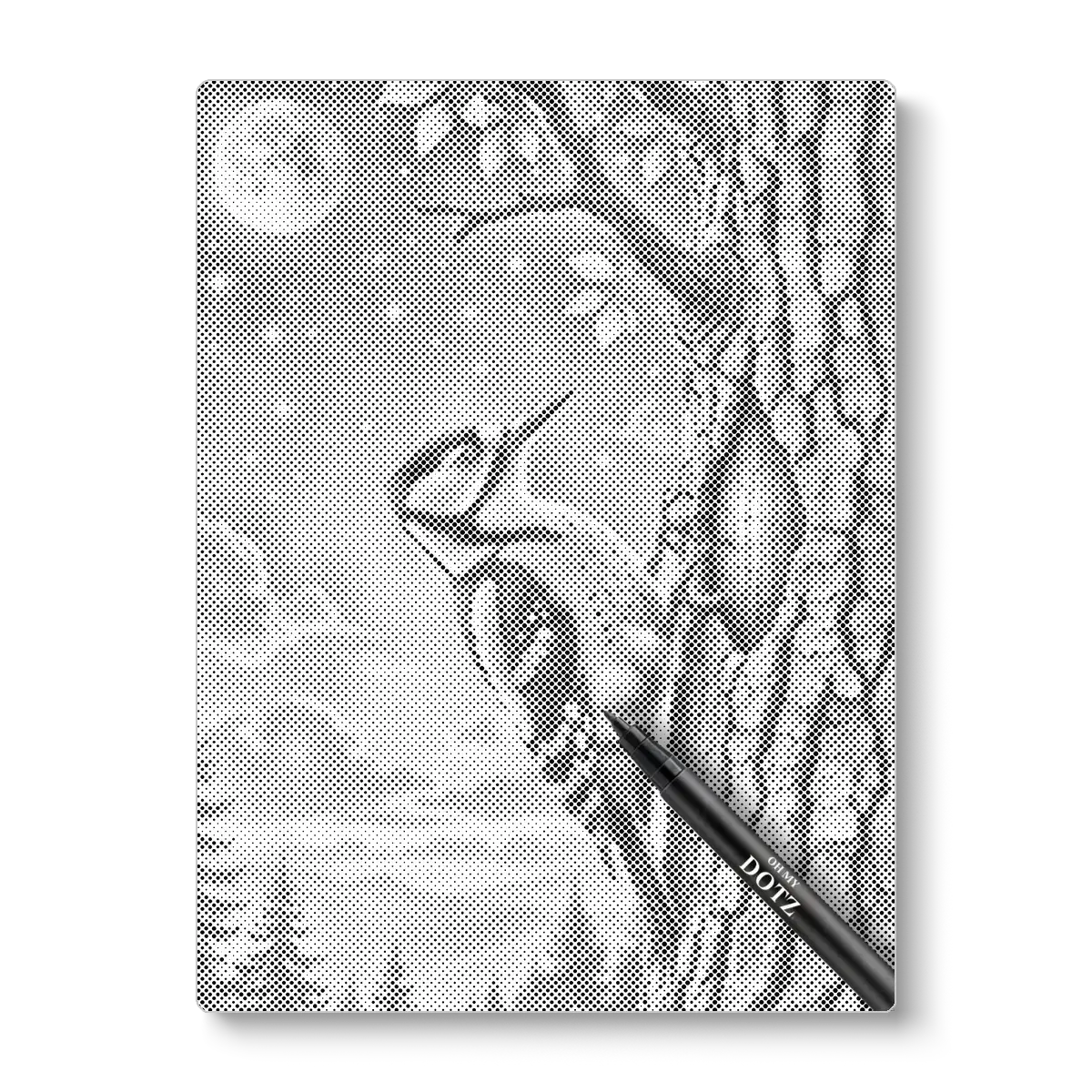 Gece Ağaçkakanı | Dot Painting
